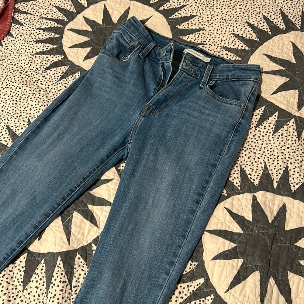 Levi 721 high rise skinny jeans